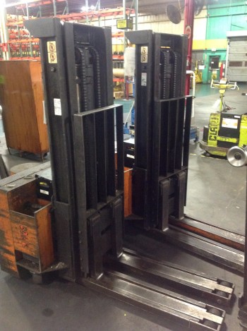 Lot of (2) Rico Electric Pallet lifts w/batteries