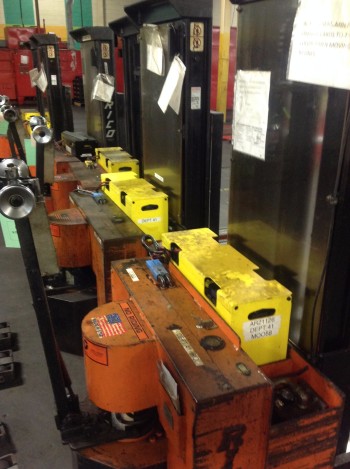 Lot of (3) Rico Electric Lifts, 4,000lbs cap.