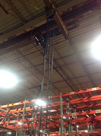 Power Chain Hoist, 1-Ton
