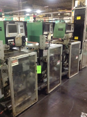 Lot of (4) Edmunds Gage stands, model CAG