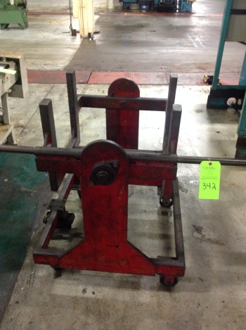 Portable wheel mount cart stand