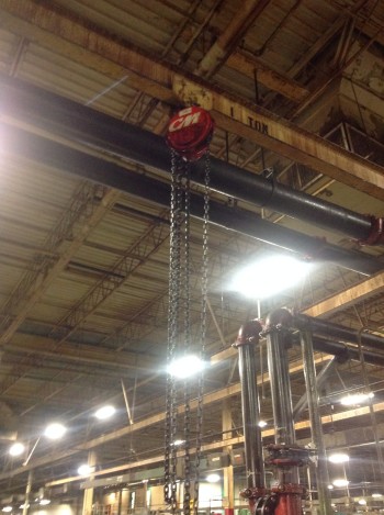 1 Ton CM Cyclone Chain Fall