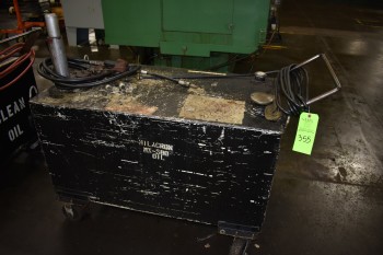 Lot of (3) Portable Oil Pump carts