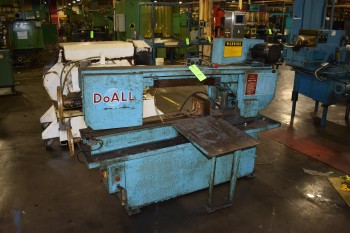 Do-All Horizontal Power Band Saw, Model C-916, s/n:47090888