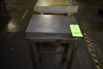 Steel Plate w/stand 12