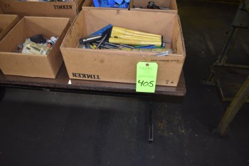 Lot of misc. Toolroom Tooling, (3) Tables & Contents on top