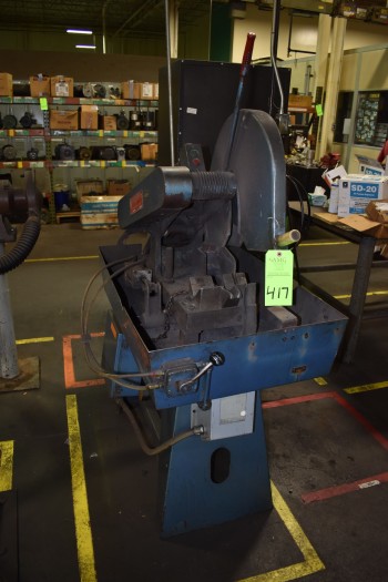 Everett Metal Chop Saw #14-16, s/n:9426, 45\