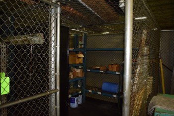 Chain Link safety Cage w/Contents