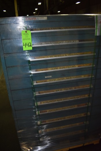 Lot of (13) Stanley Vidmar drawer style Tool Cabinet