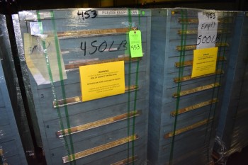 (2) Stanley Vidmar drawer style Tool Cabinets