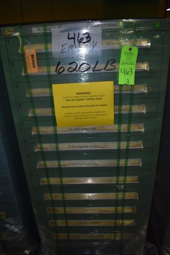 (3) Stanley Vidmar style Tool Cabinets