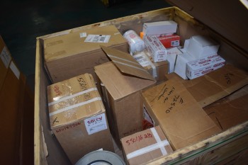 Box of various sized Filters, new