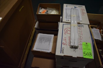 Lot of Connectors & Relays, new bulbs
