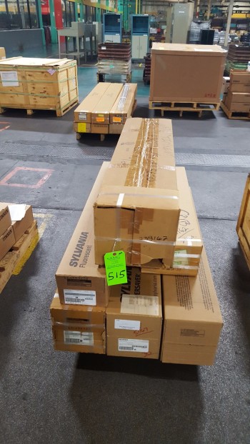 (6) boxes of 4\' fluorescent tubes