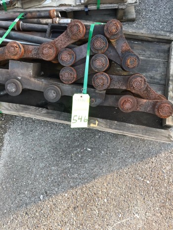Lot of misc. spare Heat Treat parts, Located outside