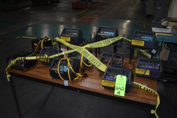 Lot of Battery Chargers