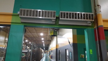 Lot of (3) Dayton Air Curtains