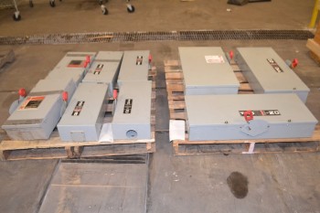 2 PALLETS OF DISCONNECT SWITCHES