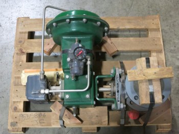 FISHER VEE-BALL 3 IN CONTROL VALVE