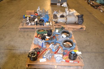 3 PALLETS OF ASSORTED STEEL VALVES