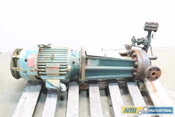 UNITED PUMPS P1227A A 1X1-1/2X7 VP 40GPM STEEL CENTRIFUGAL PUMP
