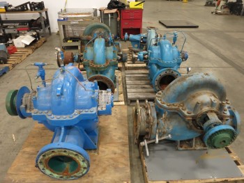 6 PALLETS OF ASSORTED PACO CENTRIFUGAL PUMPS