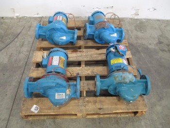 LOT OF 4 PACO VERTICAL INLINE PUMPS 1620705130112502