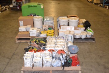 3 PALLETS OF ASSORTED SAFETY EQUIPMENT