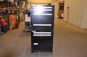 STANLEY VIDMAR 7-DRAWER TOOL STORAGE CABINET