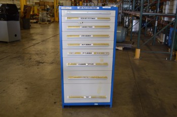 9-DRAWER TOOL STORAGE CABINET