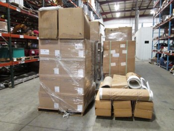 6 PALLETS OF ASSORTED PNEUMATIC FILTERS, BAGS, SCREENS