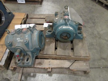 LOT OF 2 DODGE PILLOW BLOCK BEARINGS