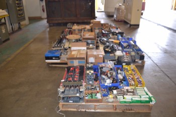7 PALLETS OF ASSORTED ELECTRICAL EQUIPMENT