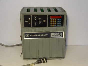 Allen Bradley 1775-A1 PLC-3 Main Chassis Programmable Controller W/ (5) Modules
