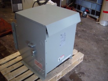 HPS - Hammond 19 Kva Single Phase Dry Type Transformer 480V - 208V P/N 187726