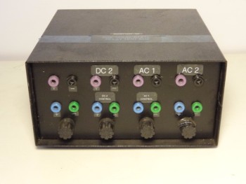 Omega Aux Solid State Relay Test Box With (2) SSRDC100VDC20 Relay