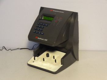 Recognoitions Systems HandPunch 1000 Biometric Hand Finger Print Time Clock