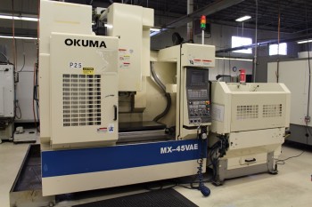 1999 OKUMA MX-45VAE CNC VERTICAL MACHINING CENTER