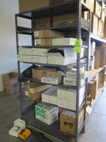 SECTION OF STORAGE RACKING, 4\' x 18\
