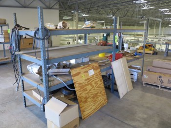 (2) SECTIONS OF STORAGE RACKING, 6\' x 3\' x 6\' W/O CONTENTS