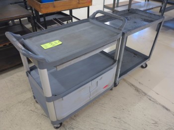 LOT OF (2) CARTS