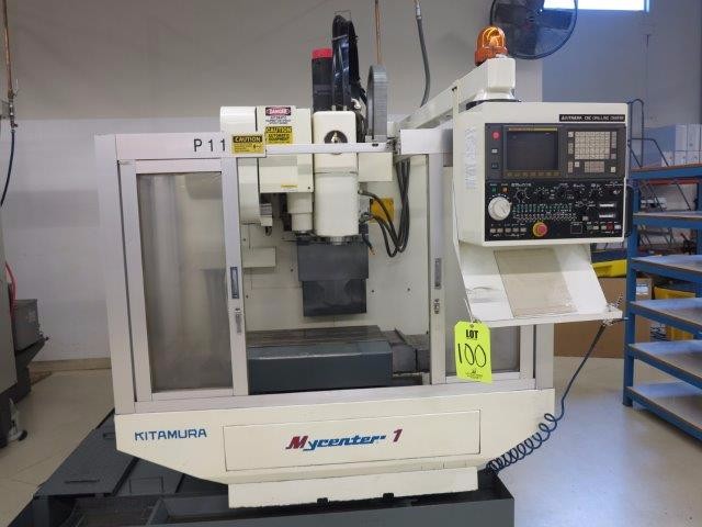 1996 KITAMURA MYCENTER 1 CNC VERTICAL MACHINING CENTER For Sale