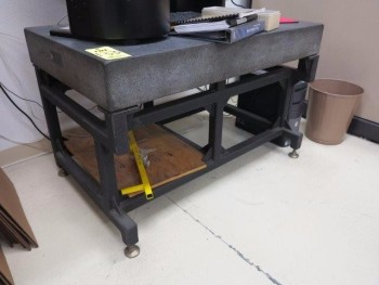 SURFACE PLATE W/ STAND, 48\