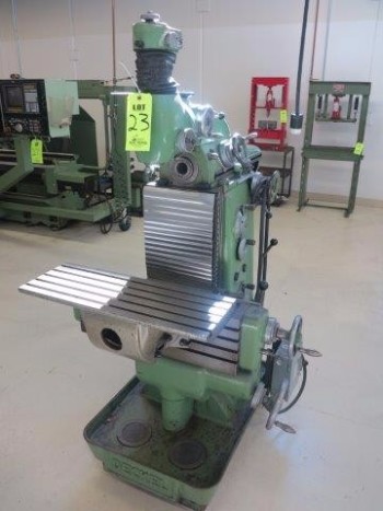 DECKEL, MODEL FP2, S/N 45032, VERTICAL MILL