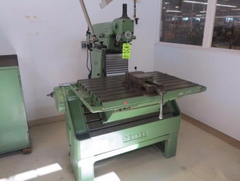 DECKEL, MODEL FP31, S/N 1491, VERTICAL MILL