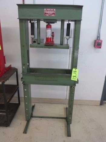 CAROLINA, 30 TON HYDRAULIC H-FRAME SHOP PRESS, MODEL CP100