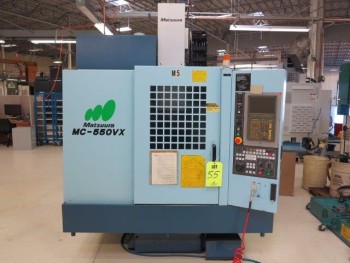 2000 MATSUURA MC-550VX CNC VERTICAL MACHINING CENTER