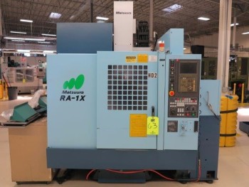 2000 MATSUURA RA-1X CNC VERTICAL MACHINING CENTER