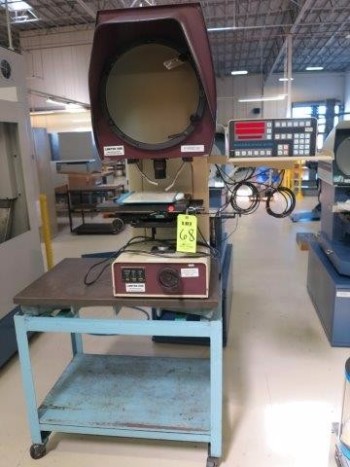 S-T INDUSTRIES, OPTICAL COMPARATOR, MODEL 20-4600 W/ STAND