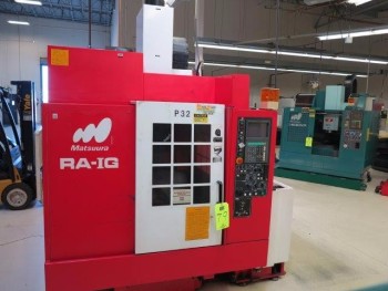 1998 MATSUURA RA-IG CNC VERTICAL MACHINING CENTER